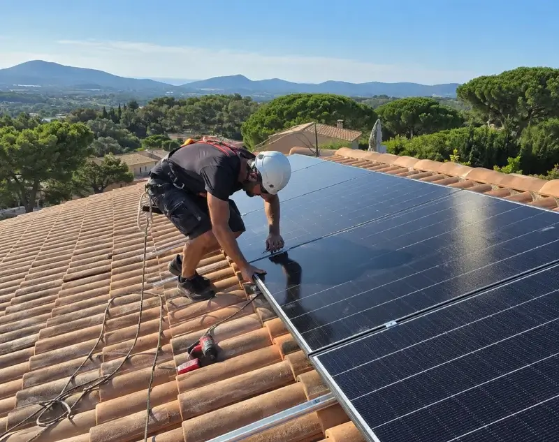 Installateur panneaux solaires Montilliers — pose photovoltaïque sur toiture